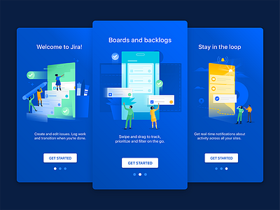 Jira Welcome Illustrations