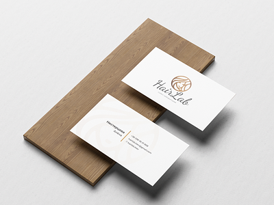 Business card for beauty studio founder brand brand identity branding design graphic design logo