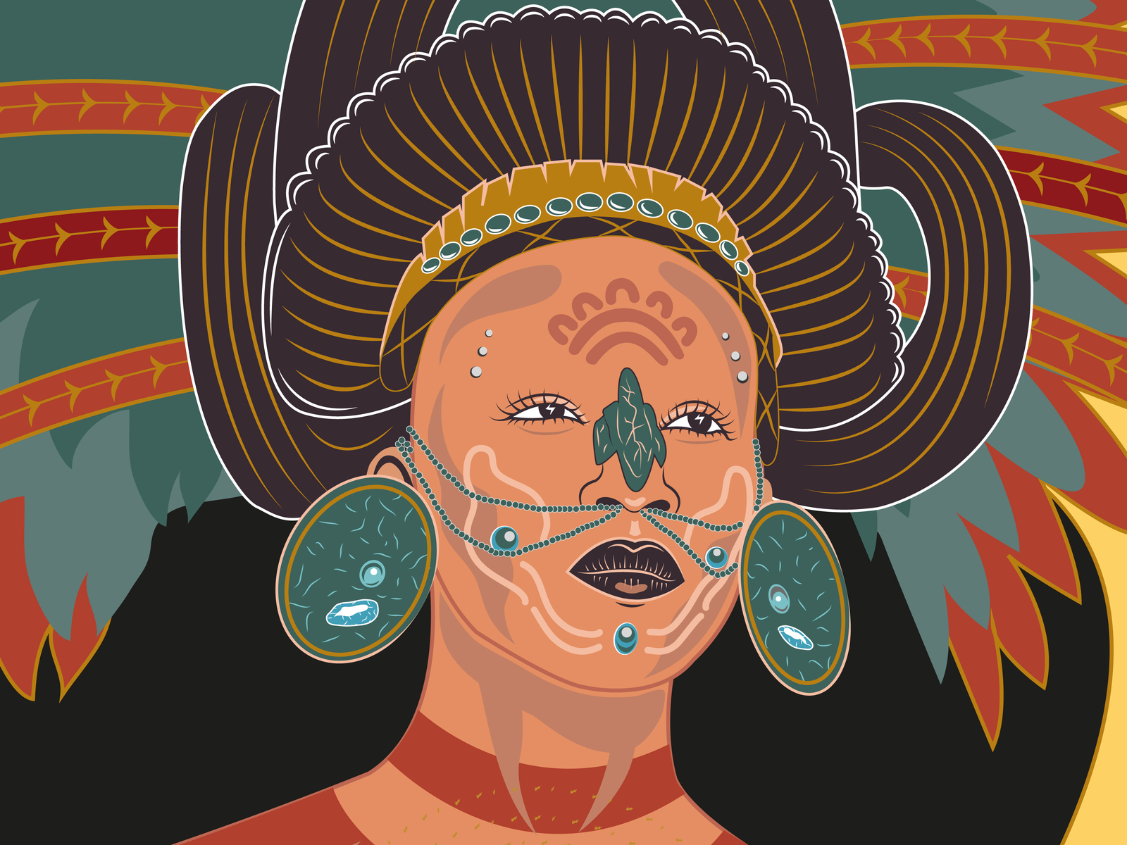 Details: Maya Woman legacy by Iris Blagojevic on Dribbble