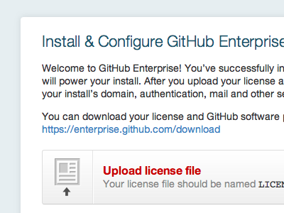 Install & Configure enterprise github