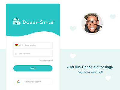 "Doggi Style" Mobile app for Pets accra ghana mobile app pet pet app social media