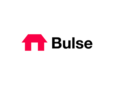 Bulse arrows branding clean concept energy graphic hidden meaning house logo design minimal modern office power simple solar powered sunrays up and down vector