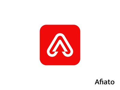 Afiato | For Sale app icon arrow branding cloud electronic manufacturing internet letter a logo design negative space offering online shopping retail services tech company website