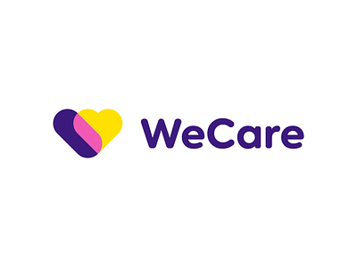 W+Heart | For Sale branding care clean concept health logo design love minimal modern simple
