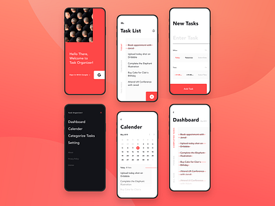 Task Organizer App Concept