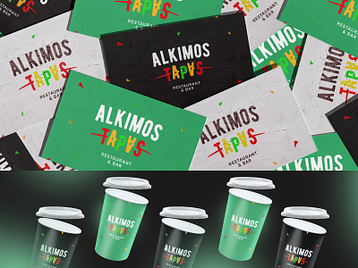 Alkimos Tapas Bar \ Design logo concept