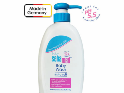 sebamed baby wash and shampoo