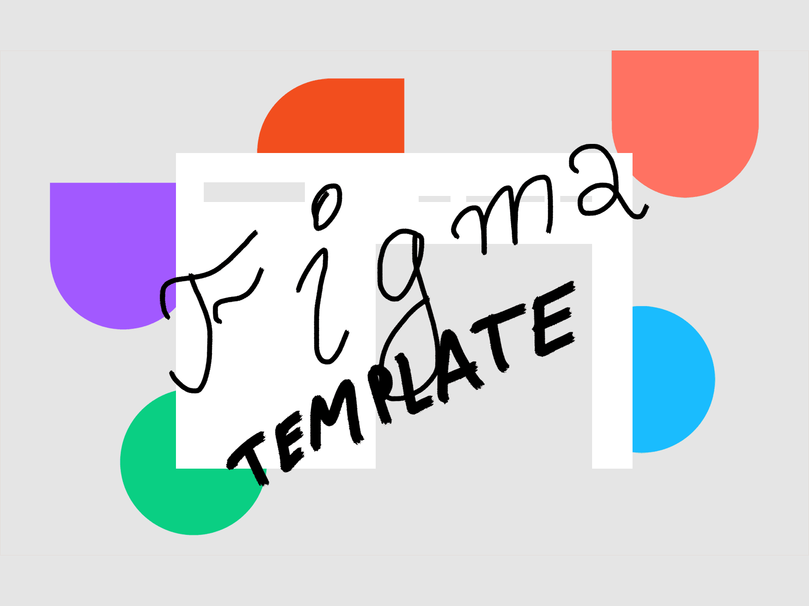 A free, real blog UI design template for Figma