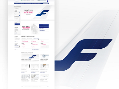 Finnair.com facelift