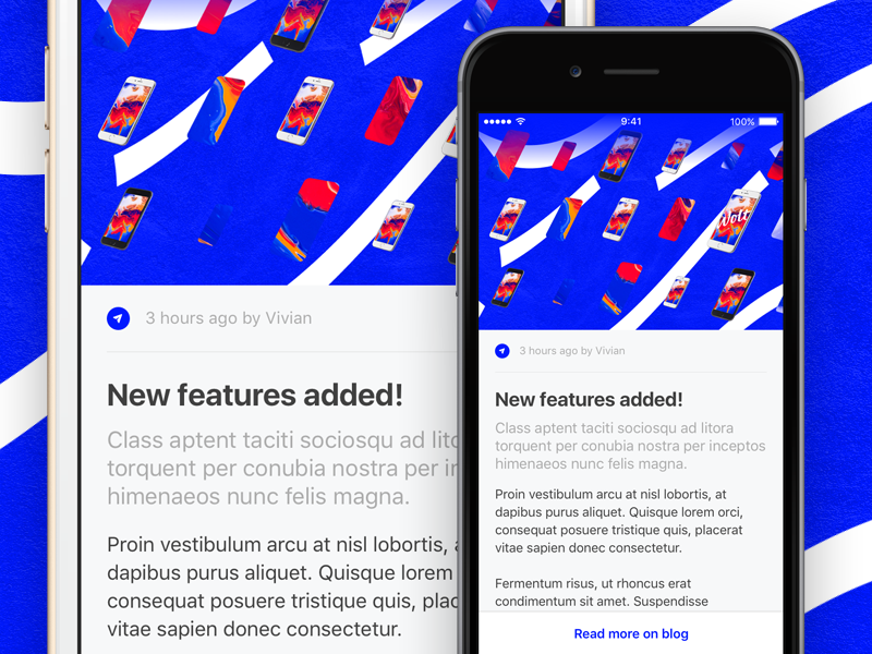 Native Mobile Article Mockup By Mi Ma For Wolt On Dribbble