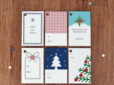 Gift Tags christmas festive gift tags holiday patterns presents print