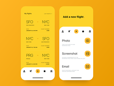 Flights App UI