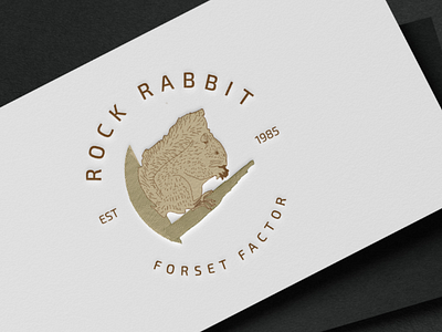 Rabbit - vintage style logo design hand draw hand drawing logo logo designer rabbit vintage