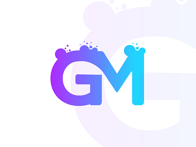 GM combination logo 2020 trend branding combination logo g logo m