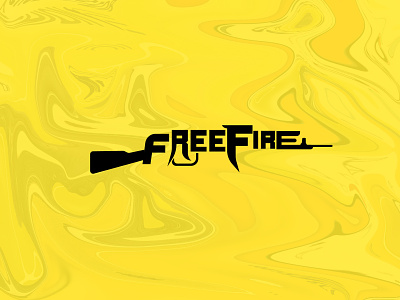 Free Fire name with AK Structure. branding freefire graphic design logo logo design text design text effect typography