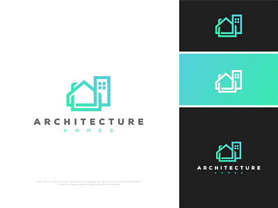 Architecture Homes Logo | Interior | Real Estate homebuilder