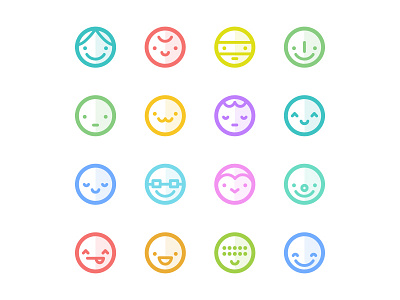 Djed Avatars app avatar emoji face icon illustration smiley