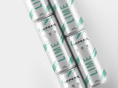 Can Label Design - Repeak Energy Seltzer branding graphic design label logo mockup