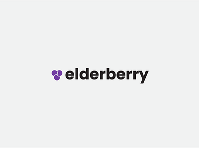 Logo Design - Elderberry branding design graphic design logo vector