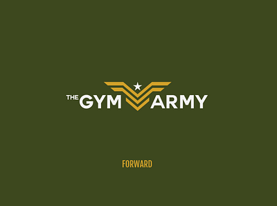 Logo Design - the Gym Army adobe army branding graphic design gym illustrator logo logo design