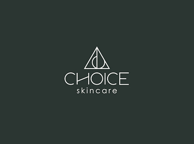 Logo Design - Choice Skincare adobe illustrator branding cosmetic graphic design logo logo design minimal minimalist modern skincare