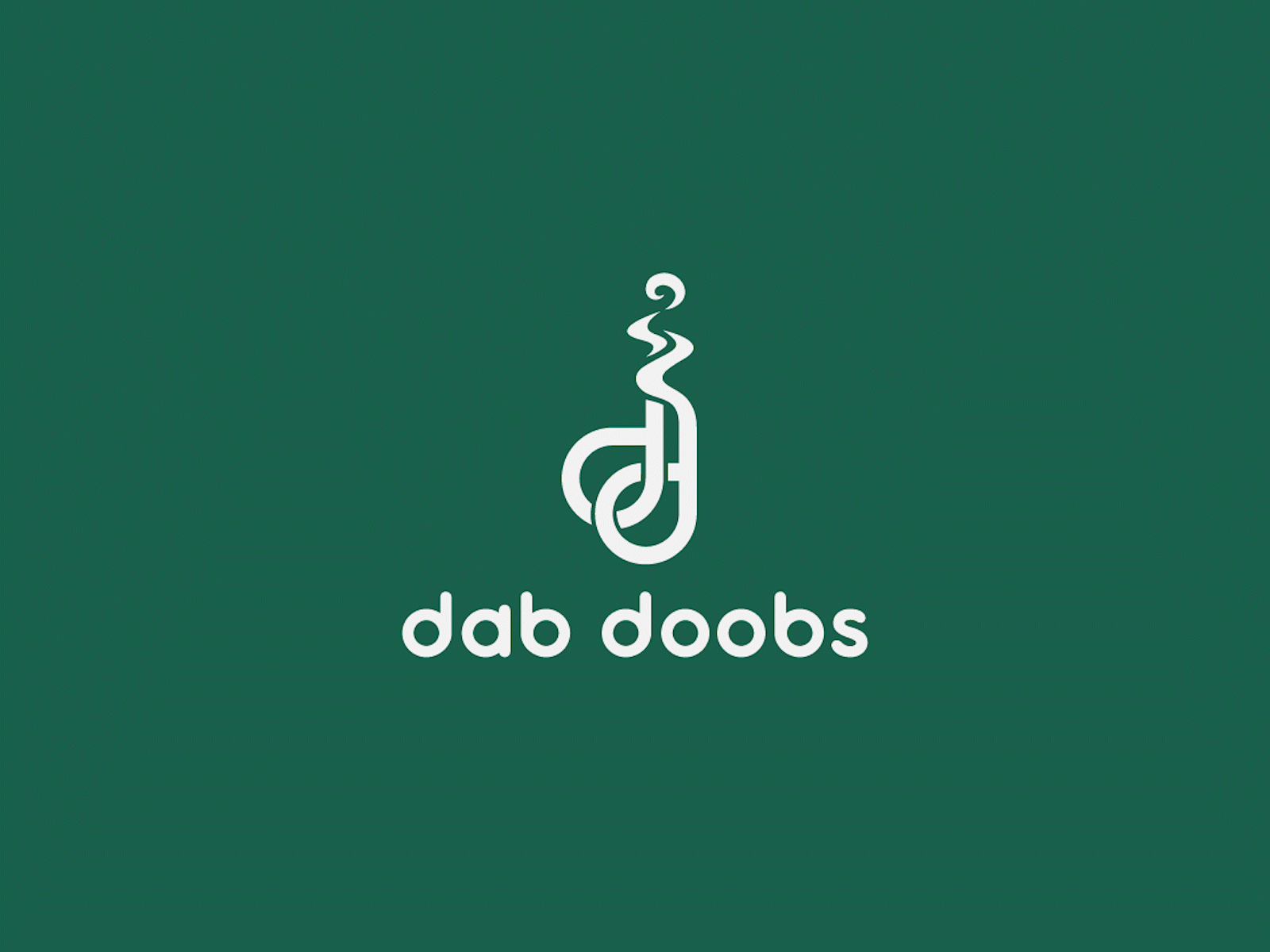 Logo Design - Dab Doobs adobe illustrator branding cannabis dab doobs design graphic design illustrator label logo logo design minimalist product