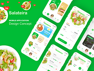 Salateira Mobile App Concept