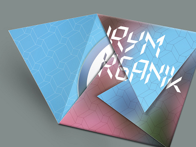 HRYM – Organik – CD album cd artwork cd cover cd design cd packaging compact disc design graphic design music package design vector