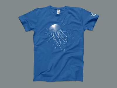 Aquatronics - Deep Horizons EP – T-shirt graphic design illustration merchandise design music t shirt t shirt design vector