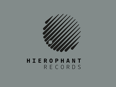 Heirophant Records logo design