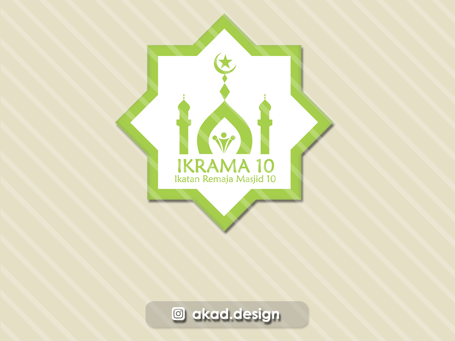 Desain Logo Remaja Masjid Rumah Joglo Limasan Work