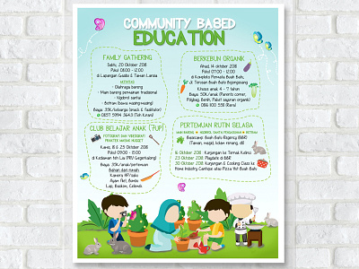 Kids Event Poster brochure brochure design brochure template cartoon children children art event event artwork event flyer event poster flyer flyer design graphic design kids art kids event kids poster play icon poster poster design vector