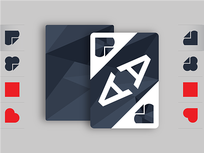 Playing Cards low poly playing cards