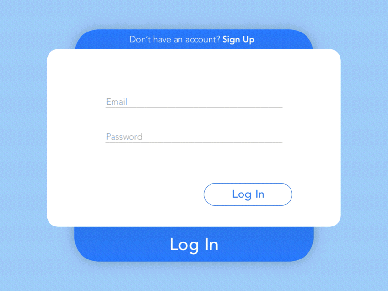 Daily UI #001— Sign Up 001 daily ui dailyui day 001 interaction principle sign up sketch ui