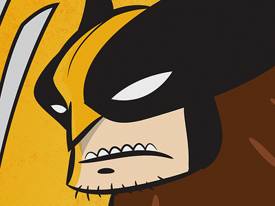 Wolverine Illustration, Detail