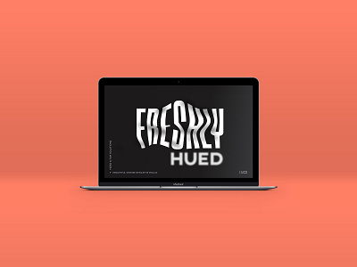 HUED - Pitch Deck Design branding illustrator pitchdeck typographic design