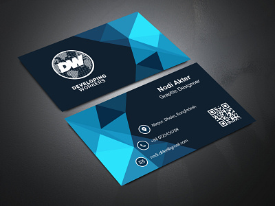 Creative Business Card Design branding graphic design