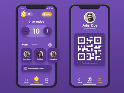 Kudos App Design