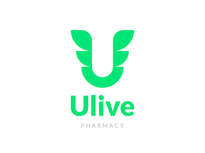 Ulive design icon logo