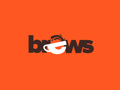 Brews design icon logo