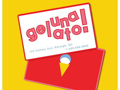 Gelato logo brand branding design logo small business