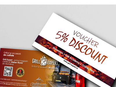 Voucher 5% Discount design