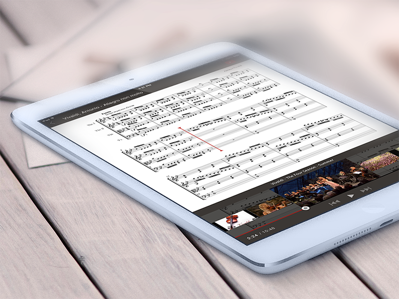 Scores Classical Music finder application by Anna Grenn on Dribbble