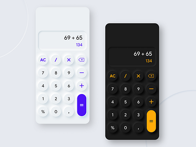 Daily UI  #4 - Calculator