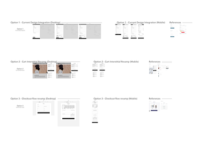 Cart & Checkout Wireframe options for Bark cart checkout form fields gui ios mobile product design prototype ui ux