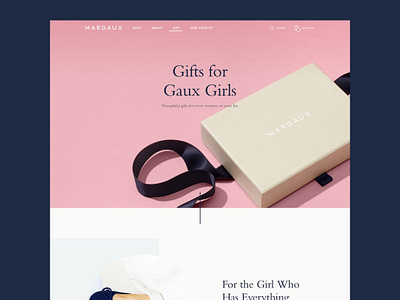 Margaux branding design e commerce fashion icon lifestyle luxury product design shopify typography ui ux web