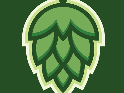 Hops Icon beer hops icon