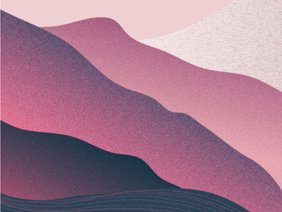 Dunes dune gradient illustration landscape pink texture