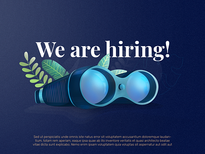 Hiring illustration