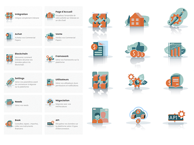 Icons for platform design icons illustration illustration art platform ui vector